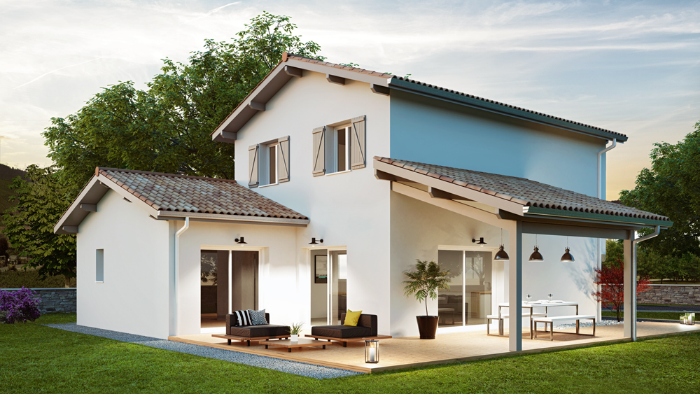 Nouveau Modele Basque Couleur Villas