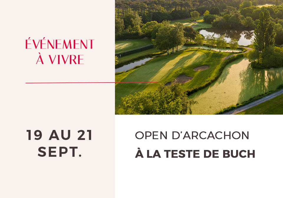Couleur Villas, partenaire de l’Open du golf d’Arcachon !