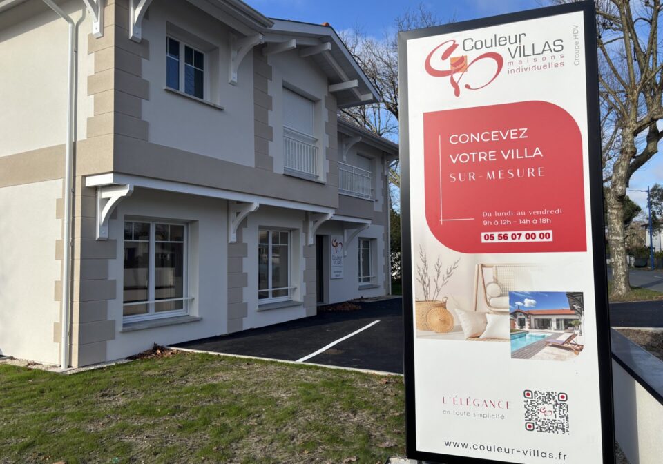 Nouvelle agence Couleur Villas