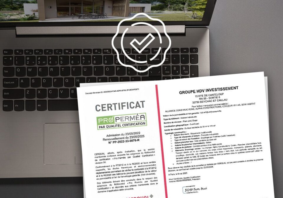 Certification Pro-Perméa