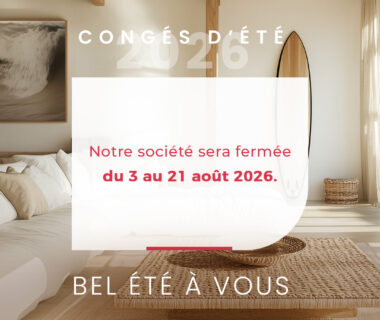 Congés d&rsquo;été 2026